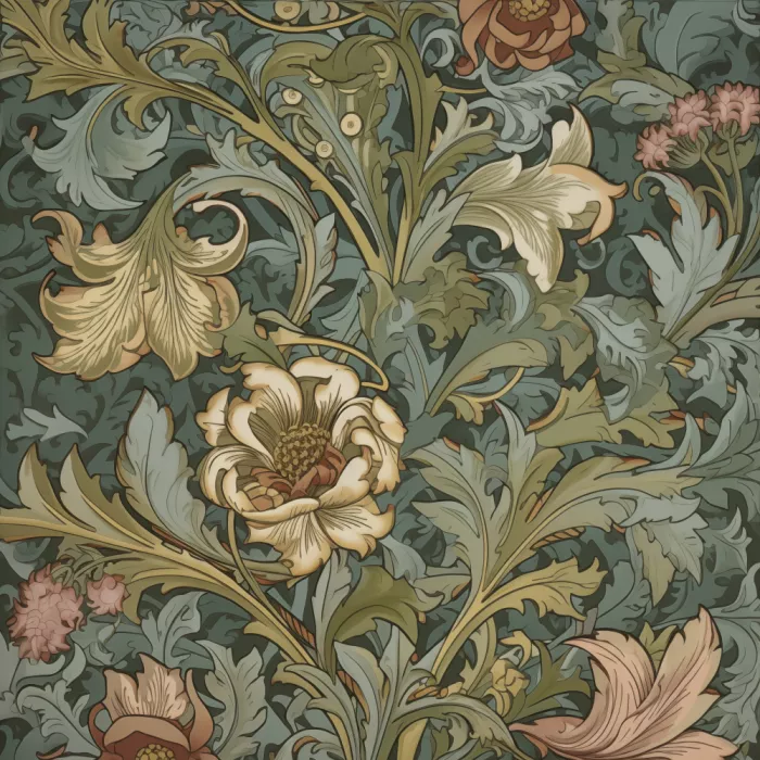 Magnusson, Andreas: Decorative Floral Pattern No 1