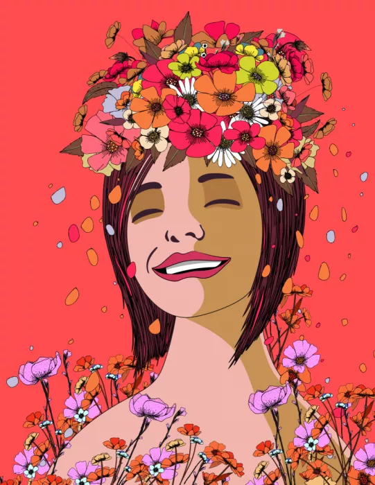 Nicholas: Floral Portrait
