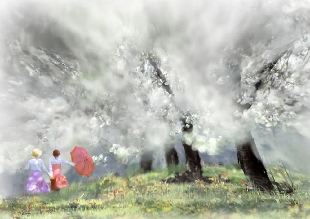 Hick, Fernand: Spring joyce