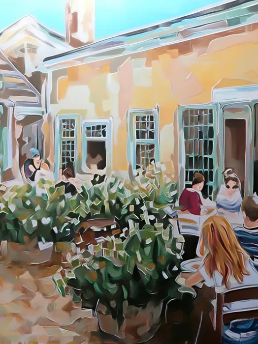 Elena, Avanesova: Cafe At the Tavern