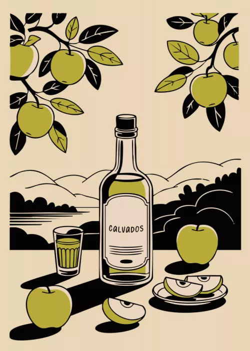 Magnusson, Andreas: Calvados Bottle