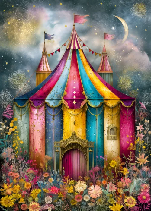 Jaszke, Justyna: Circus color tent