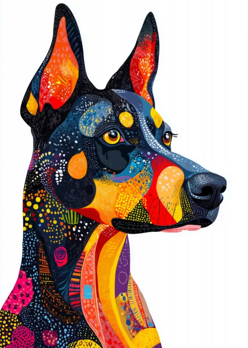 Jaszke, Justyna: Perro Doberman Pinscher