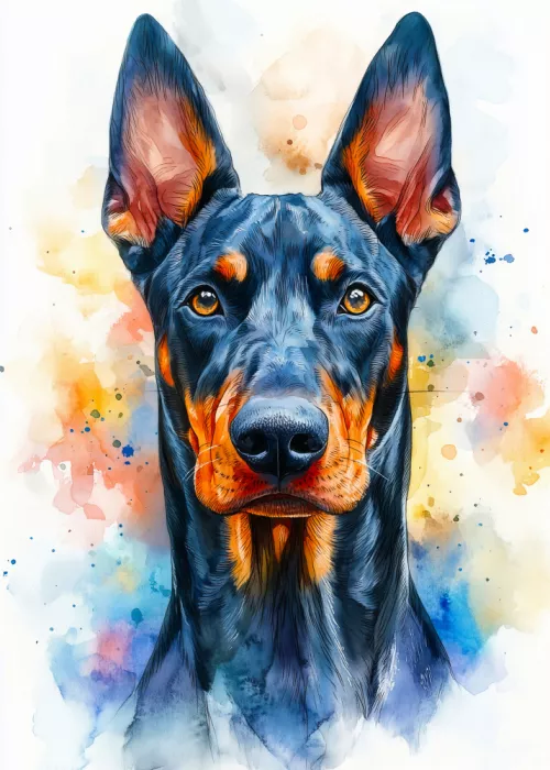 Jaszke, Justyna: Perro Doberman Pinscher