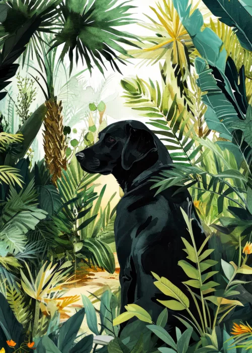 Jaszke, Justyna: Perro negro