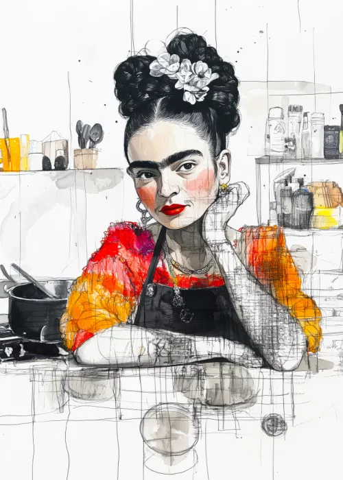 Jaszke, Justyna: Frida In the Kitchen