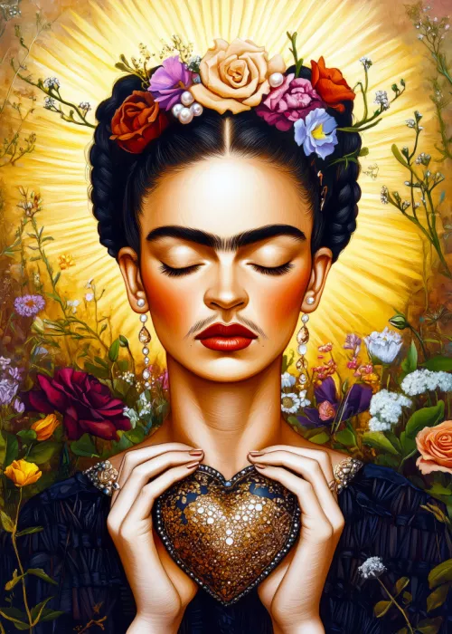 Jaszke, Justyna: Retrato de amor de Frida