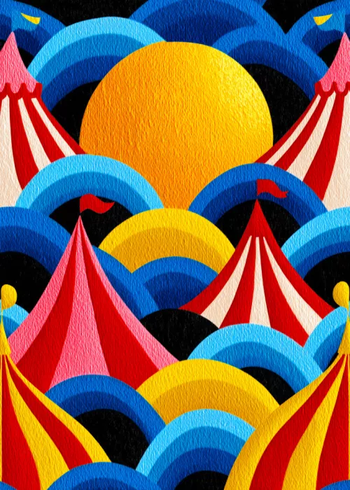 Jaszke, Justyna: Las grandes carpas del circo