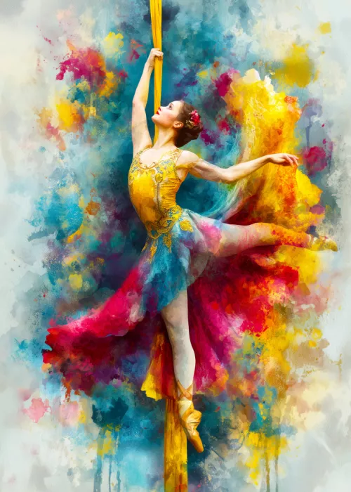Jaszke, Justyna: Circus woman acrobat