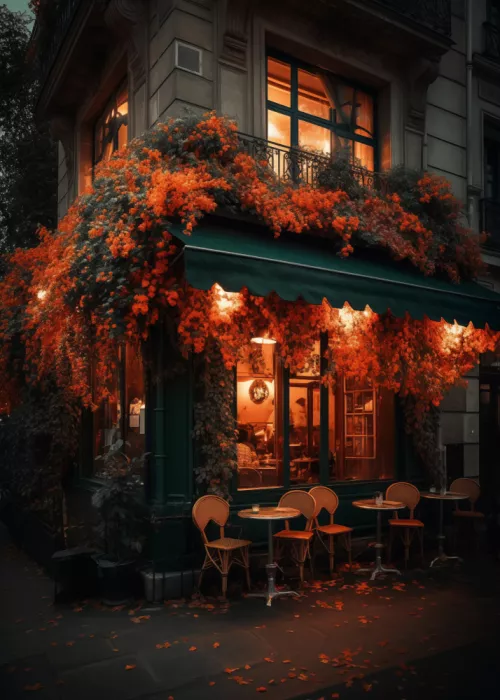 Magnusson, Andreas: Parisian Street Cafe