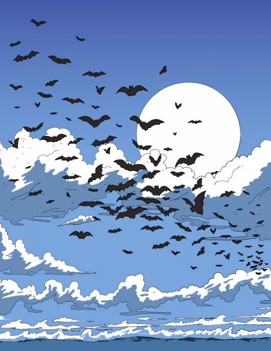Nicholas: Murciélagos bajo la luna llena
