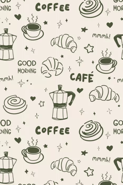 Menzenbach, Karen: COFFEE & BREKFAST PATTERN