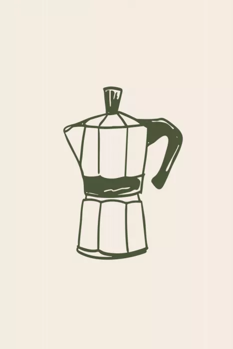 Menzenbach, Karen: Italian Coffee Pot