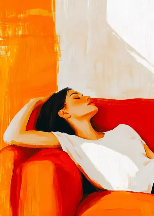 Jaszke, Justyna: Woman Relaxing (1)