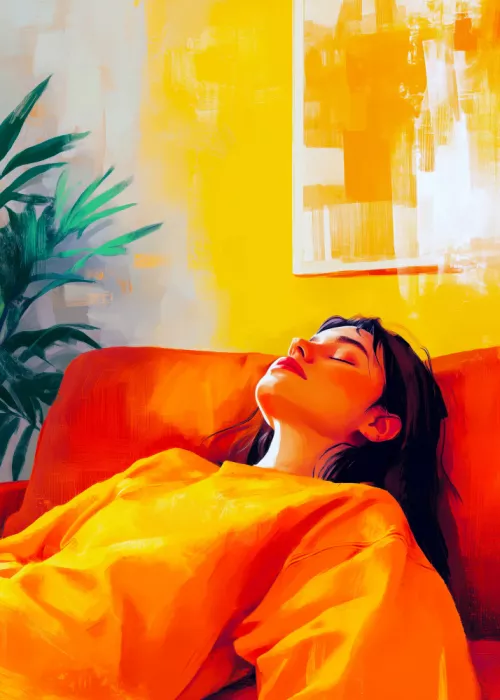 Jaszke, Justyna: Woman Relaxing (2)