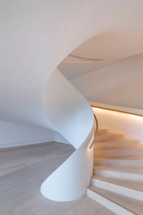 Smeets, Wijers Wilma: Detalle de la escalera de diseño