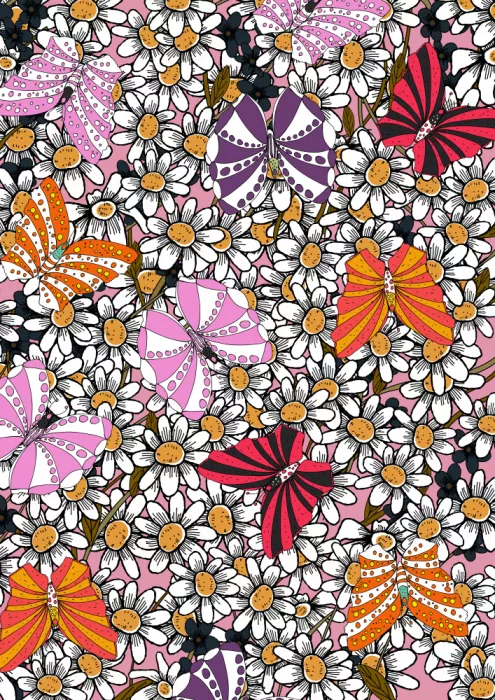 Nicholas: Mariposas y flores