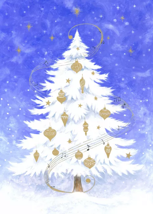 Brent, Isabelle: Albero di Natale bianco