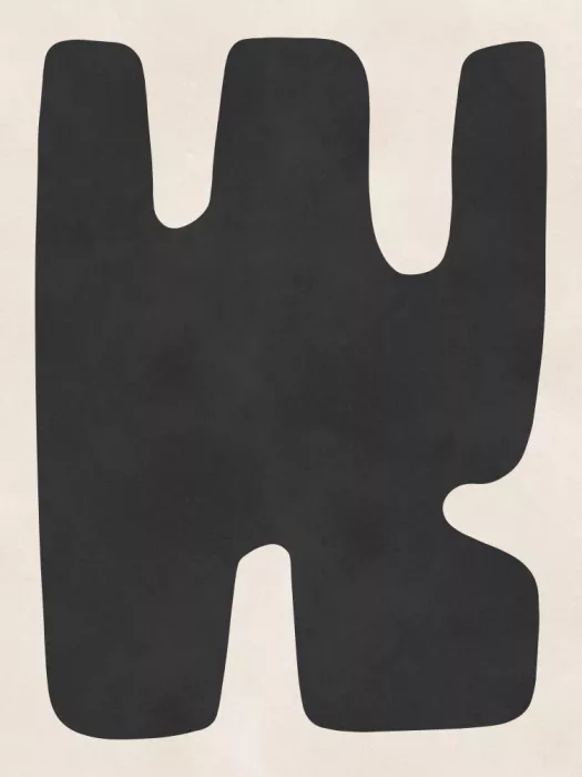 Costa, Vitor: Black expressive form 1