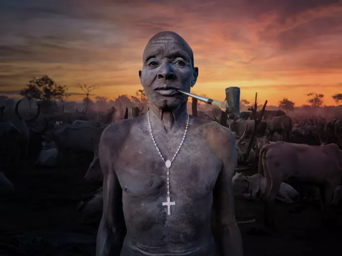 Yosifov, Svetlin: Old Mundari man