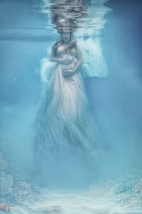 Kayen-Mouthaan, Carola: The beauty of an unborn baby girl