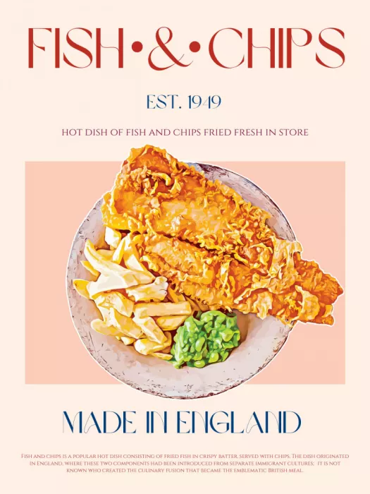 Khokhar, Nazma: Klassisches Fisch-und-Chips-Gericht