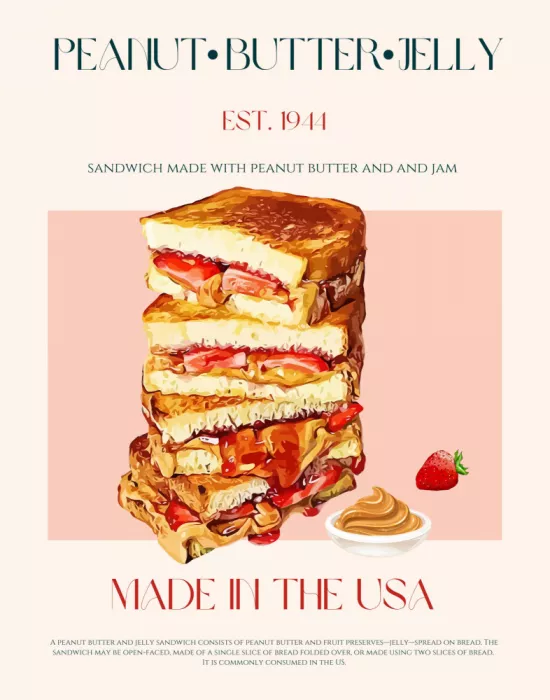 Khokhar, Nazma: Pila de sándwiches de mantequilla de maní y mermelada
