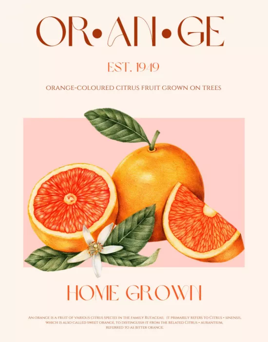 Khokhar, Nazma: Vintage-Thematik mit lebhaften Orange