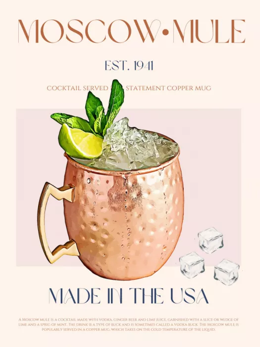 Khokhar, Nazma: Moscow Mule Print