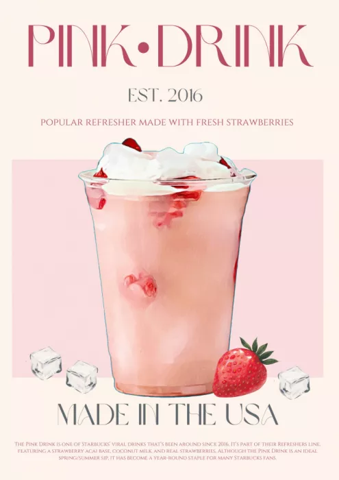Khokhar, Nazma: Pink Drink Druck