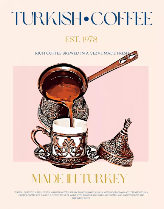 Khokhar, Nazma: Türkischer Kaffee Druck