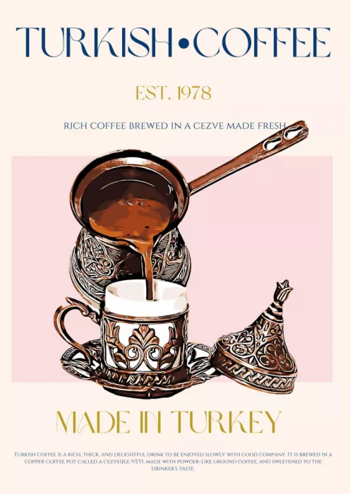 Khokhar, Nazma: Türkischer Kaffee Druck