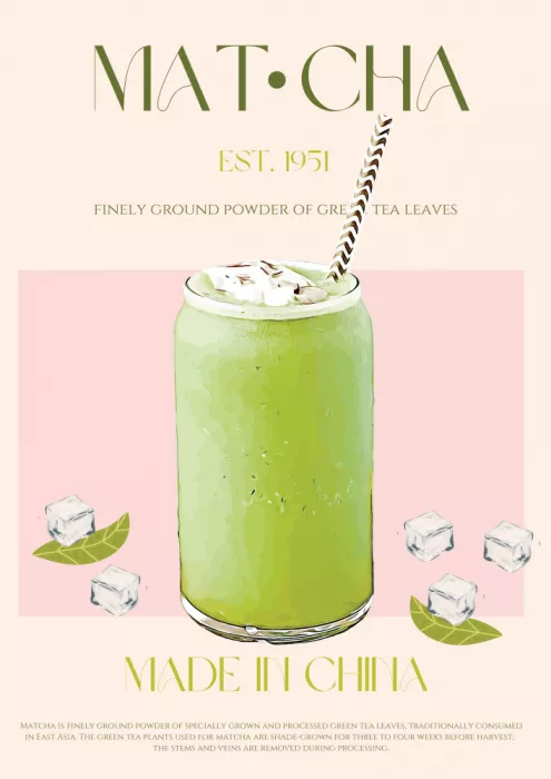 Khokhar, Nazma: Bebida Matcha Helada