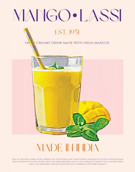 Khokhar, Nazma: Deleite Mango Lassi