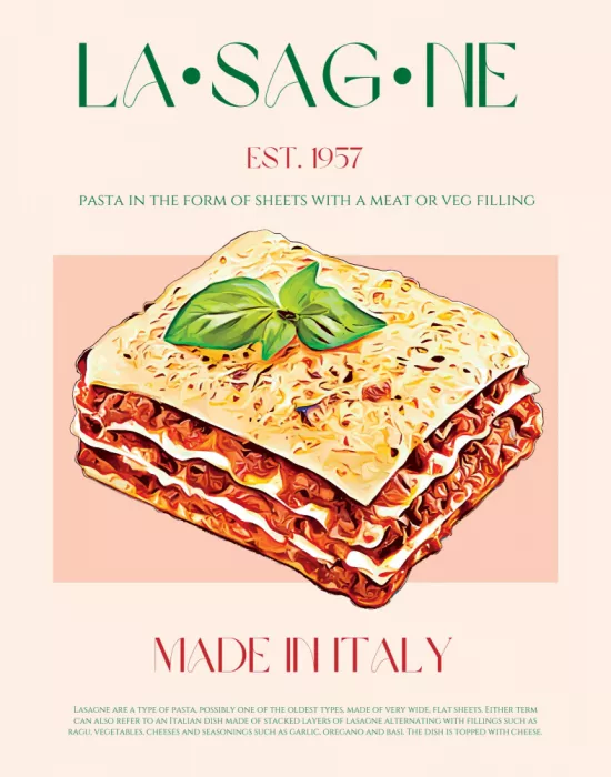 Khokhar, Nazma: Lasagne-Schichten