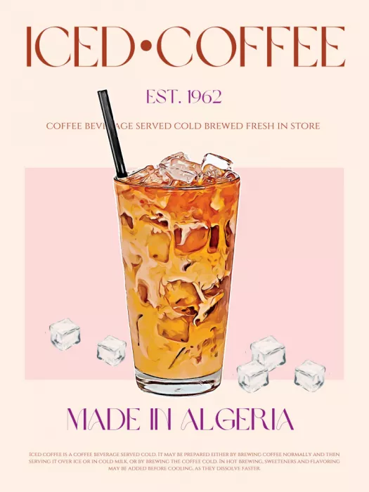 Khokhar, Nazma: Erfrischendes Glas Eiskaffee