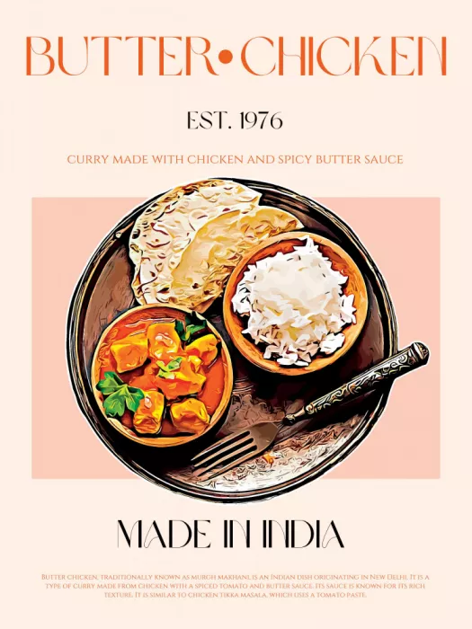 Khokhar, Nazma: Butter Chicken Freude