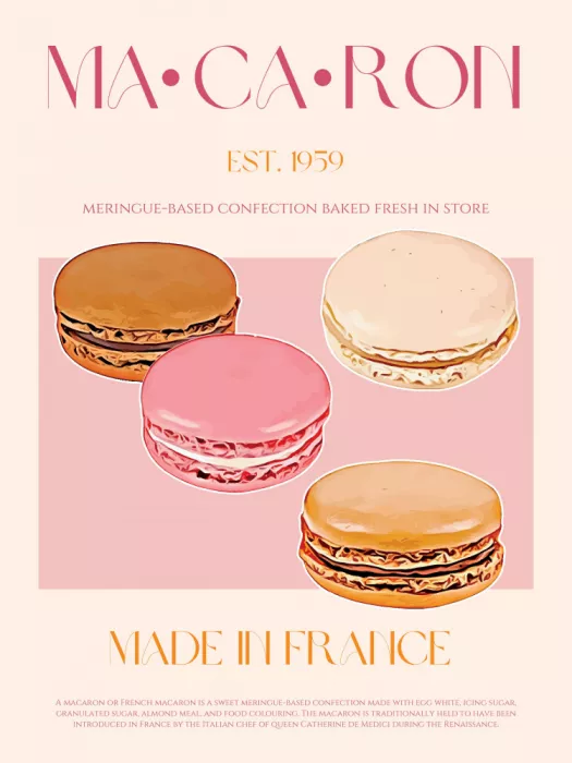 Khokhar, Nazma: Deleite de Macaron Francés