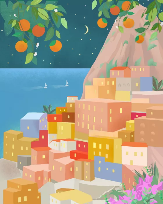 Lizde, Petra: Notte ad Amalfi
