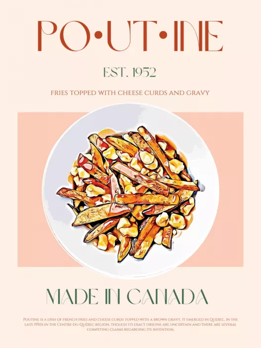 Khokhar, Nazma: Impresión Poutine