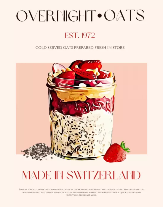 Khokhar, Nazma: Estampa Overnight Oats