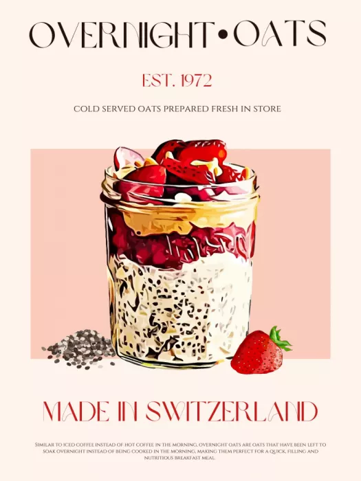 Khokhar, Nazma: Estampa Overnight Oats