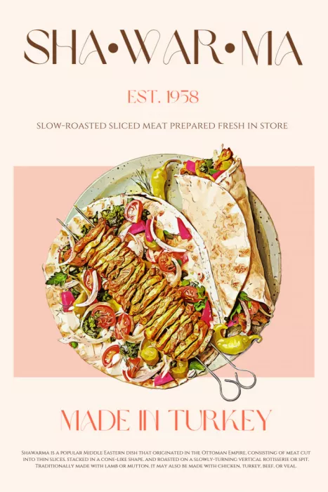 Khokhar, Nazma: Shawarma-Druck