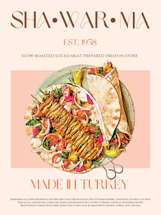 Khokhar, Nazma: Impresión Shawarma