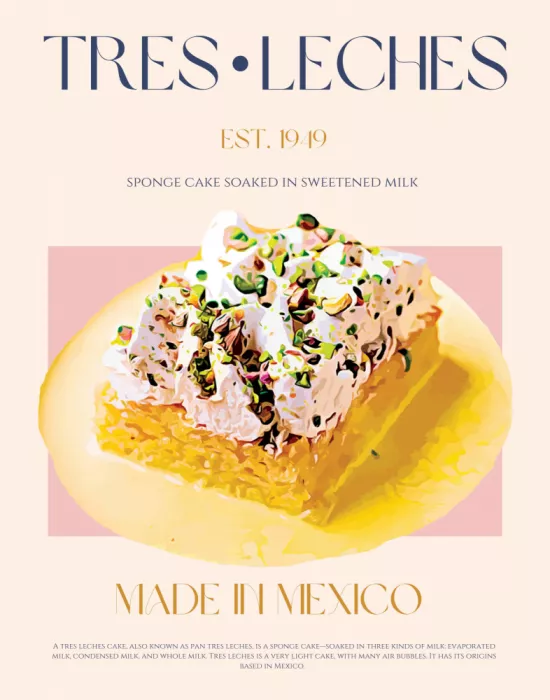 Khokhar, Nazma: Tres Leches Print