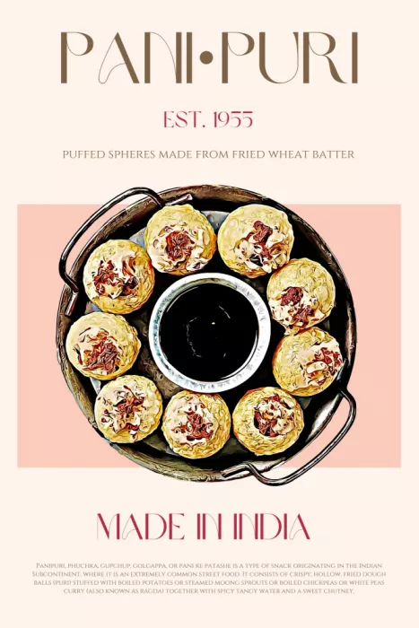 Khokhar, Nazma: Pani Puri Druck