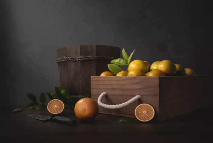 Perfoncio, Margareth: Fresh oranges