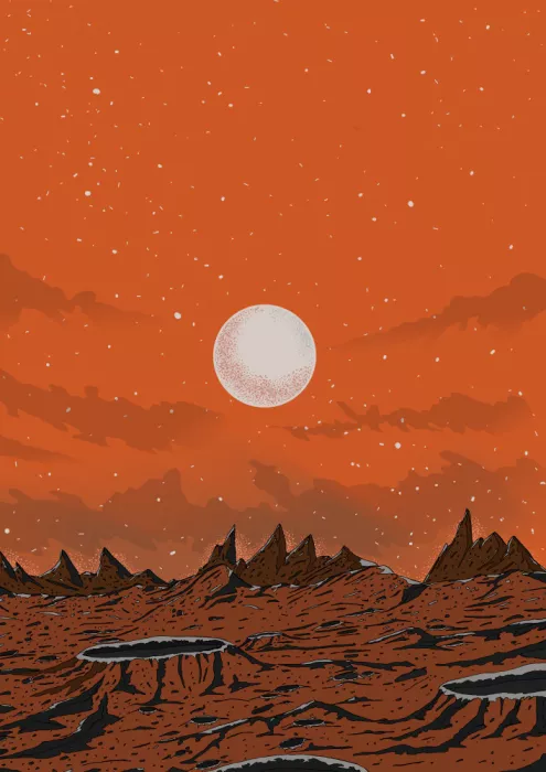 Nicholas: Science Fiction Planet Mars