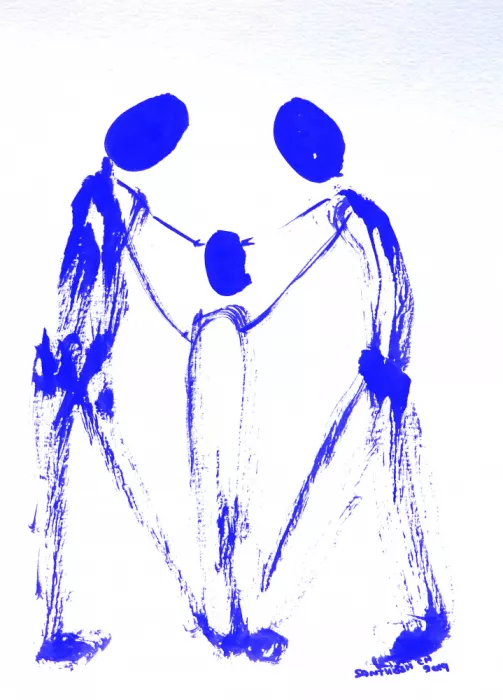 ch, Santhosh: People Drawing16