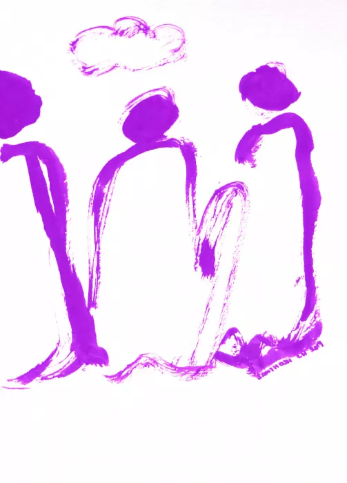 ch, Santhosh: People Drawing17